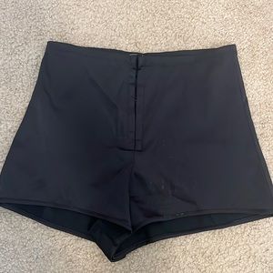 Zara satin shorts